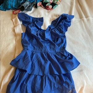 BB Dakota by Steve Madden Blue Mini Dress